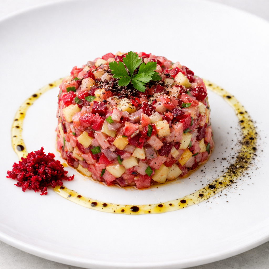 Salata ruseasca de heringi 