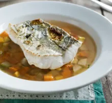 Ciorba de peste cu zeama de varza 