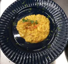 Risotto cu creveți și șofran